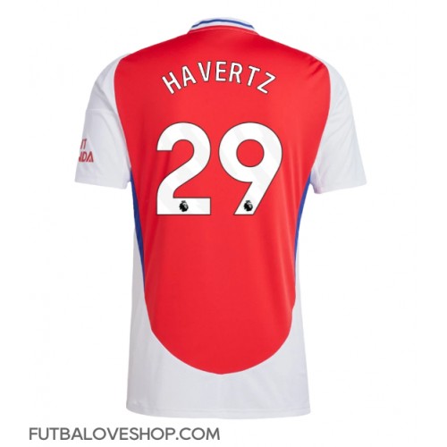 Dres Arsenal Kai Havertz #29 Domáci 2024-25 Krátky Rukáv